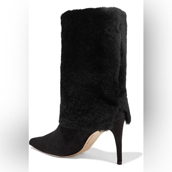 NWOT ALEXANDRE BIRMAN Eskimo Lamb Shearling Stiletto Boots - Picture 6 of 16